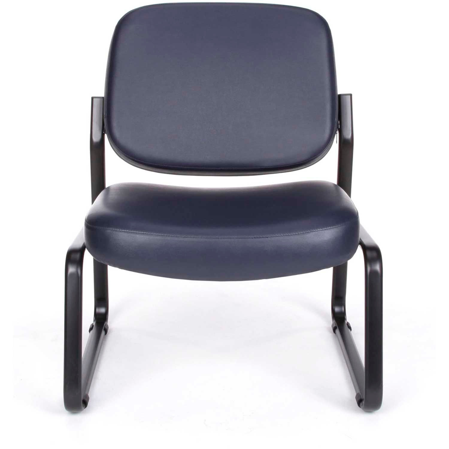 OFM Big and Tall Armless Guest and Reception Chair, AntiMicrobial