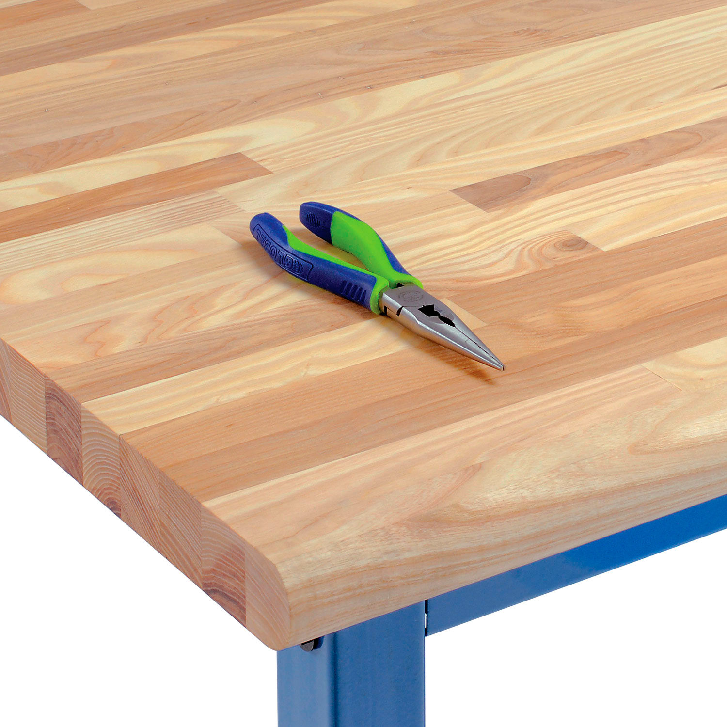 72" W x 30" D x 13/4" Thick, Ash Safety Edge Workbench Top