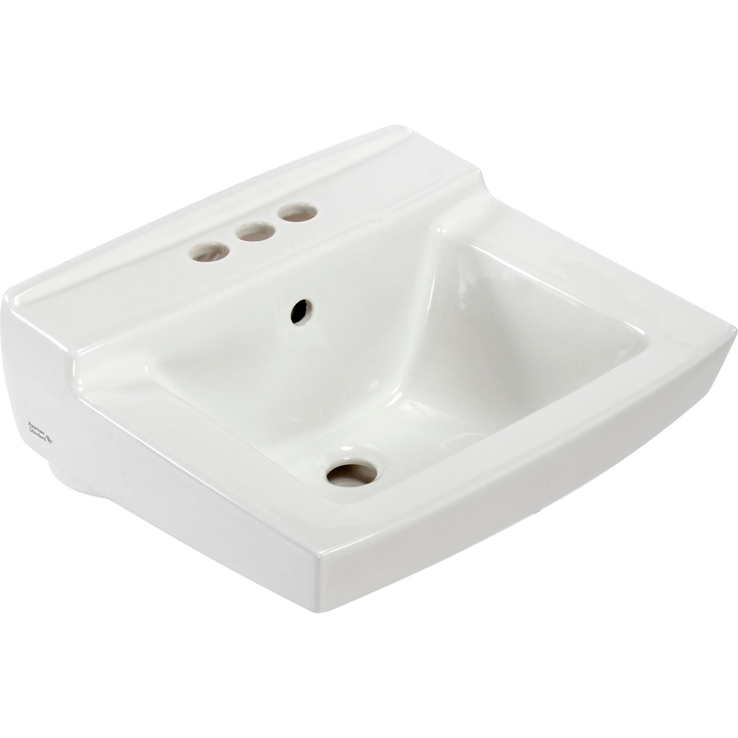 American Standard174 Declyn 0321026020 Wall Hung Square Lavatory Sink 806198 Globalindustrialca