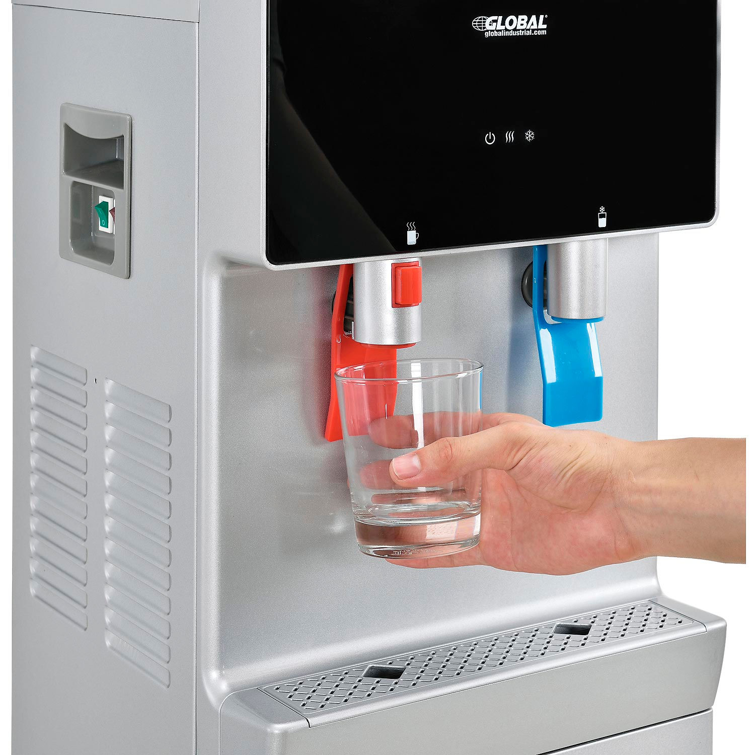 Global Industrial® Bottleless Water Cooler, Hot & Cold W/Filtration