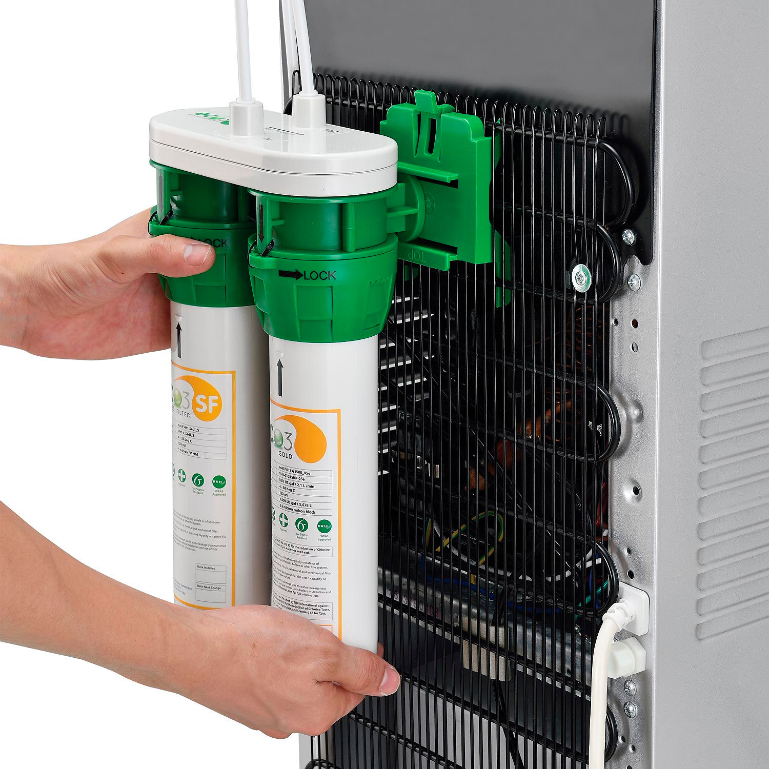 Global Industrial® Bottleless Water Cooler, Hot & Cold W/Filtration