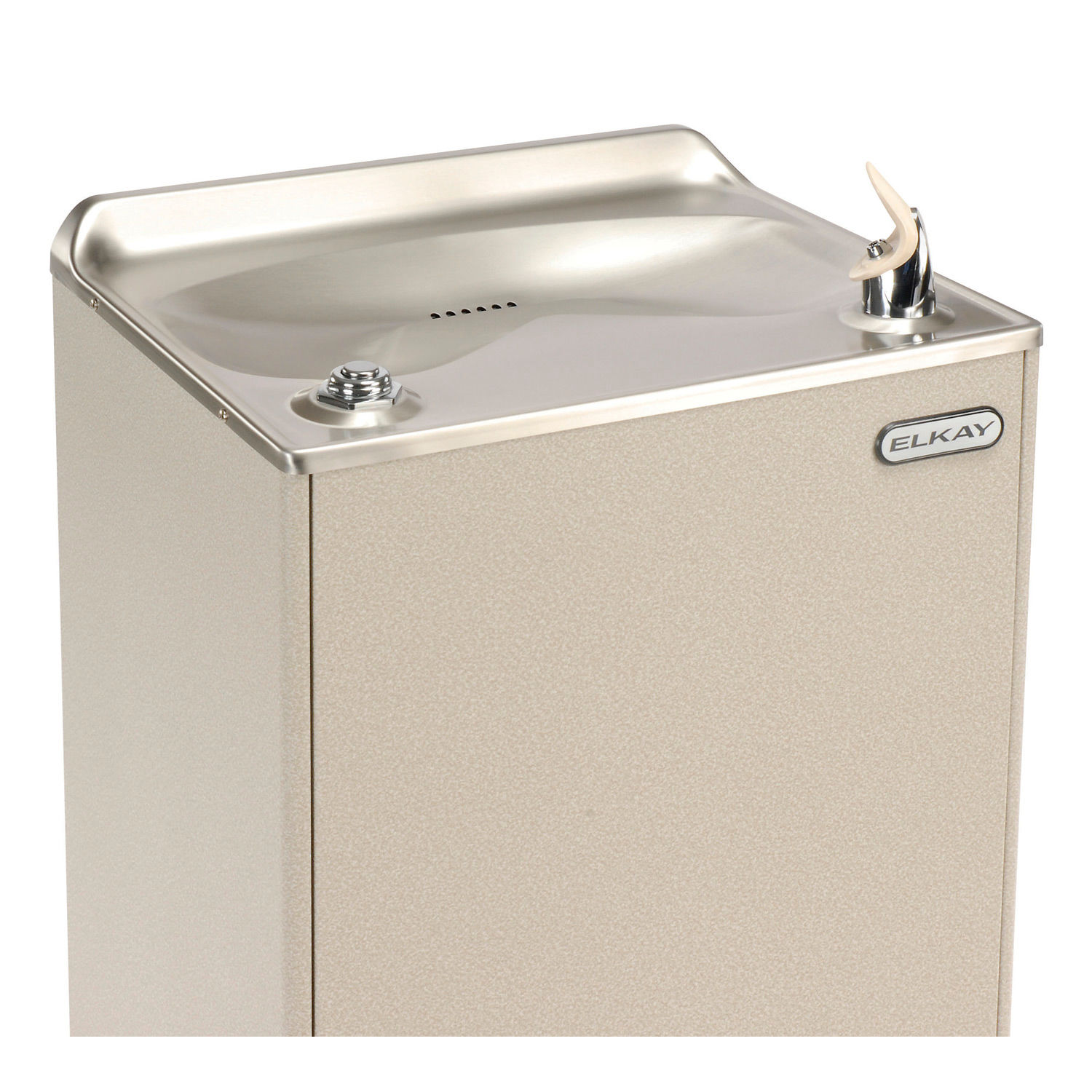 Elkay Deluxe Floor Water Cooler, Light Gray Granite, Floor, 115V, 60Hz