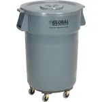 Poubelles mobiles en plastique à usage général
