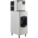Ice Dispensers with Air Cooled Ice Machines
