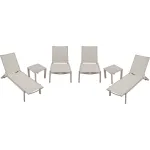 Ensembles de chaises longues de salon