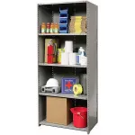 Hallowell® Clip Style Commercial Duty Closed Steel Shelving