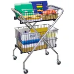 Chariots utilitaires Omnimed® Chrome