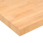 Plans de travail en bois massif d'érable de type « butcher block »