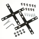 Raccords pour panneaux de cloisonnement traditionnels avec socle pour goulotte