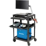 Chariots et postes de travail alimentés par batterie
