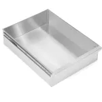 Tiroirs pour tables de travail en acier inoxydable