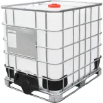 Conteneurs IBC avec cadre métallique et socle de palette métallique