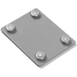 Plaques de fixation et supports muraux pour rayonnages sans vis Global Industrial™