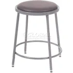 Steel Big & Tall Shop Stools with Vinyl Seats