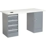 Établis de travail ESD sur socle Global Industrial™