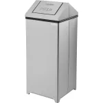 Steel Swing Lid Trash Cans