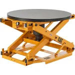 Air Operated Self-Leveling Pallet & Skid Carousel Positioners	