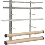 Horizontal Wall Mount Bar & Pipe Racks