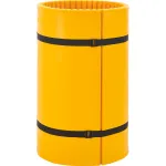 Protections anti-enroulement pour colonnes