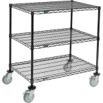 Chariots à étagères en époxy Nexel®