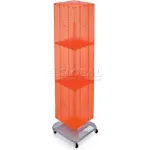 Pegboard Floor Displays with Wheels