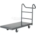 Chariots à plate-forme en acier avec poignée ergonomique