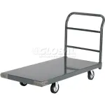 Chariots à plate-forme en acier