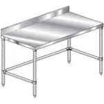 Work Tables with Backsplash