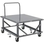 Solid Deck Adjustable Height Pallet & Container Transporters