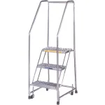 Échelles coulissantes en aluminium avec roulettes à ressort