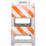 Barrières pliables à plat