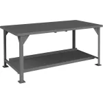 Durham Fixed Height Welded Extra Heavy Duty Workbenches