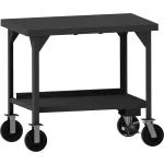 Durham Mobile Fixed Height Welded Heavy Duty Workbenches
