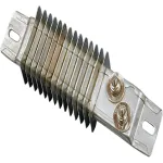 Caloritech Finned Strip Heaters With Offset Bolt Terminals