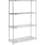 Nexel® Stainless Steel Wire Shelving Units