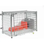Nexel® Chrome Wall Mount Security Shelves