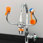 Faucet Mount Eyewash Stations