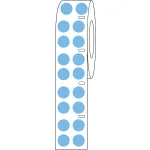 Étiquettes cryogéniques à impression thermique directe