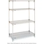 Étagères métalliques chromées Metro® Super Adjustable Super Erecta