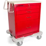 Chariots d'urgence à 6 à 9 tiroirs