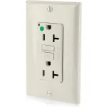 Tamper-Resistant Self-Test GFCI Receptacles