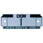 Plaques d'identification pour casiers Lyon®