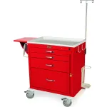 Chariots d'urgence à 4 tiroirs