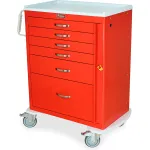 Chariots d'urgence à 6 tiroirs