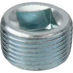 Zinc-Plated Steel Square Socket Plugs