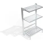 New Age Aluminum Cantilever Shelving