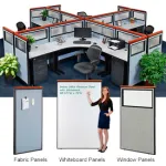 Interion® Traditional Deluxe Partition Panels