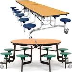 Cafeteria Tables with Stools