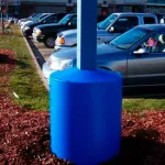 Protections pour socles de lampadaires
