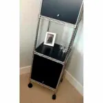 Kits de caissons en plastique pour rayonnages grillagés de 16" de hauteur
